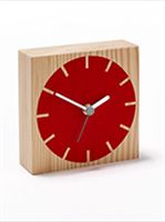 ساعت چوبی رومیزی مدرن مربعی